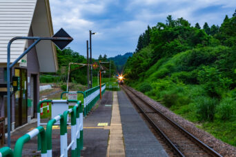 JR飯山線・内ヶ巻駅(新潟県:2026年6月)