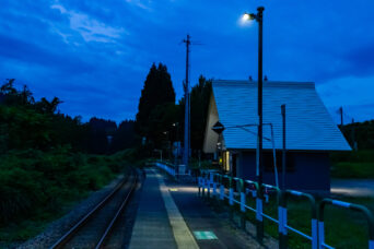 JR飯山線・内ヶ巻駅(新潟県:2026年6月)