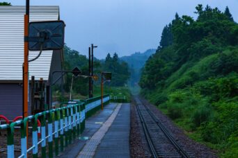 JR飯山線・内ヶ巻駅(新潟県:2026年6月)