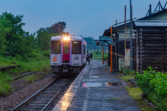 JR飯山線・越後岩沢駅(新潟県:2026年6月)