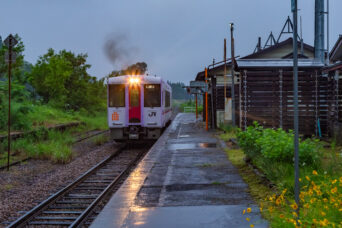 JR飯山線・越後岩沢駅(新潟県:2026年6月)