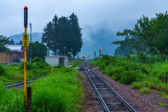 JR飯山線・越後岩沢駅(新潟県:2026年6月)