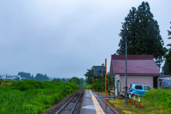 JR飯山線・魚沼中条駅(新潟県:2026年6月)