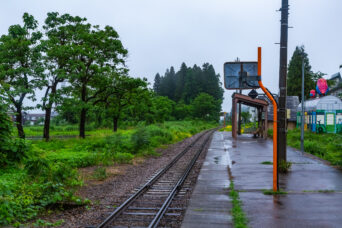 JR飯山線・土市駅(新潟県:2026年6月)