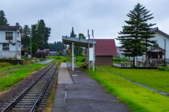 JR飯山線・越後水沢駅(新潟県:2026年6月)