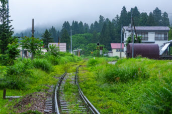 JR飯山線・越後水沢駅(新潟県:2026年6月)