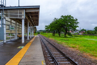 JR飯山線・越後田沢駅(新潟県:2026年6月)