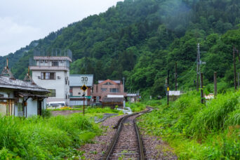 JR飯山線・津南駅(新潟県:2026年6月)