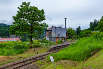 JR飯山線・越後田中駅(新潟県:2026年6月)