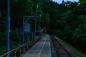 JR飯山線・足滝駅(新潟県:2026年6月)