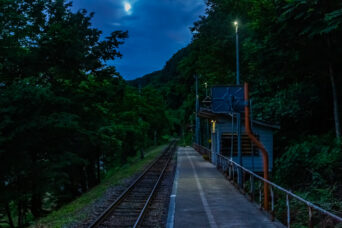 JR飯山線・足滝駅(新潟県:2026年6月)