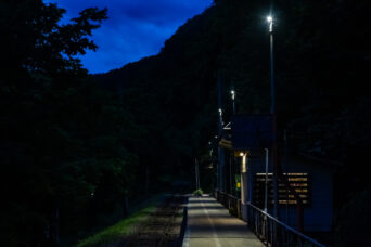 JR飯山線・足滝駅(新潟県:2026年6月)