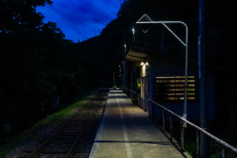 JR飯山線・足滝駅(新潟県:2026年6月)