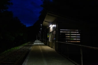 JR飯山線・足滝駅(新潟県:2026年6月)