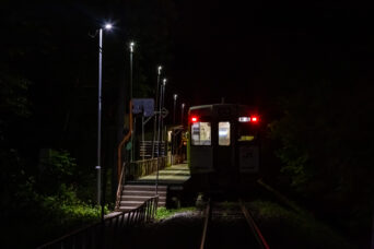 JR飯山線・足滝駅(新潟県:2026年6月)