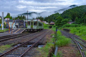 JR飯山線・森宮野原駅(長野県:2026年6月)