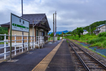 JR飯山線・平滝駅(長野県:2026年6月)