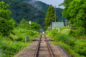 JR飯山線・信濃白鳥駅(長野県:2026年6月)