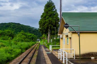 JR飯山線・信濃白鳥駅(長野県:2026年6月)