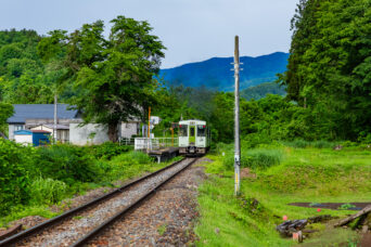 JR飯山線・西大滝駅(長野県:2026年6月)