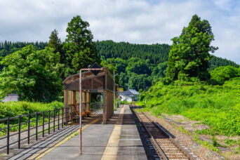 JR飯山線・上境駅(長野県:2026年6月)