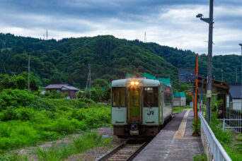 JR飯山線・上境駅(長野県:2026年6月)