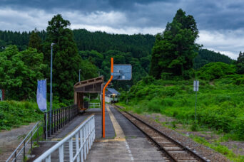 JR飯山線・上境駅(長野県:2026年6月)
