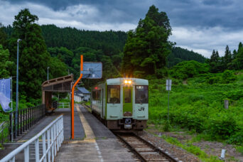 JR飯山線・上境駅(長野県:2026年6月)