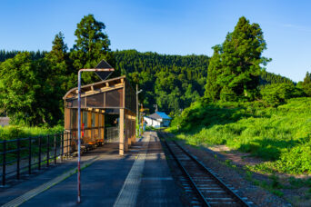 JR飯山線・上境駅(長野県:2026年6月)