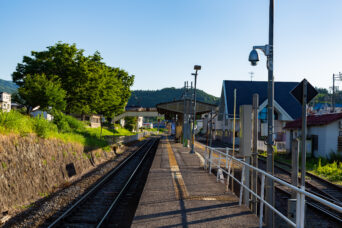 JR飯山線・戸狩野沢温泉駅(長野県:2026年6月)