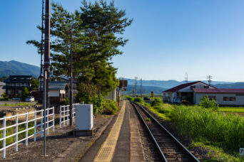 JR飯山線・信濃平駅(長野県:2026年6月)