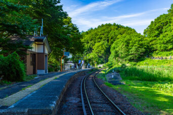 JR飯山線・蓮駅(長野県:2026年6月)
