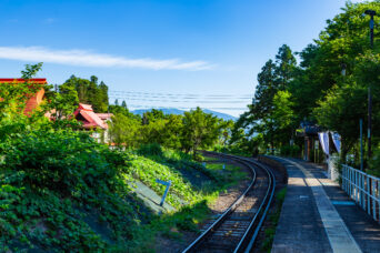 JR飯山線・蓮駅(長野県:2026年6月)