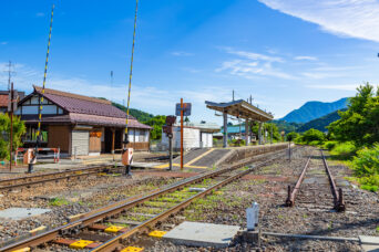 JR飯山線・替佐駅(長野県:2026年6月)