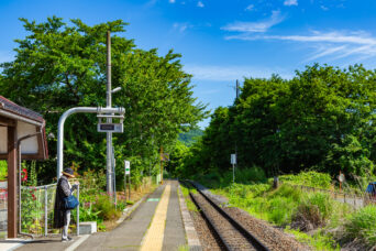 JR飯山線・上今井駅(長野県:2026年6月)
