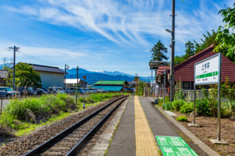JR飯山線・上今井駅(長野県:2026年6月)