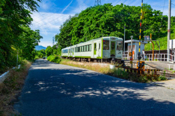 JR飯山線・立ヶ花駅(長野県:2026年6月)