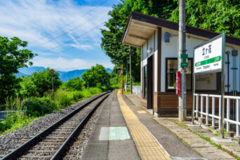 JR飯山線・立ヶ花駅(長野県:2026年6月)