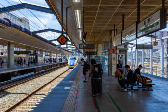 JR北陸新幹線・長野駅・北陸新幹線「かがやき」(長野県:2026年6月)