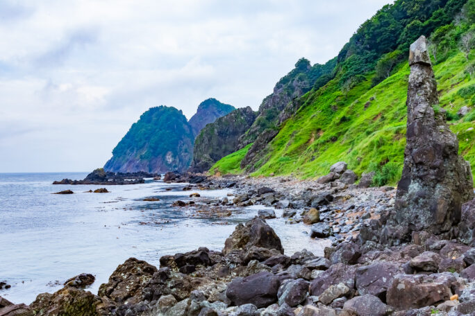 道南・小谷石・矢越岬（北海道：2026年7月）