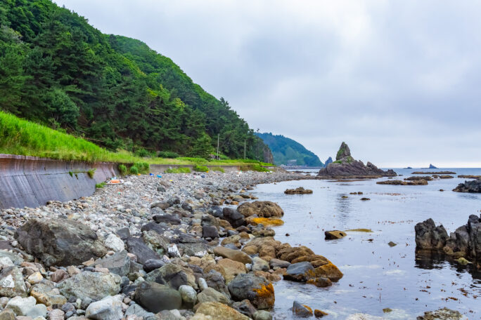 道南・小谷石・矢越岬（北海道：2026年7月）