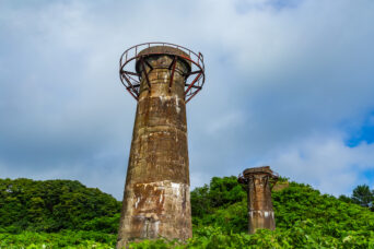 JR松前線・渡島吉岡～渡島大沢間・荒谷川橋梁跡（北海道：2026年7月）