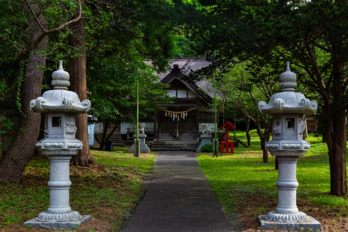 道南・松前・江良・八幡神社（北海道：2026年7月）