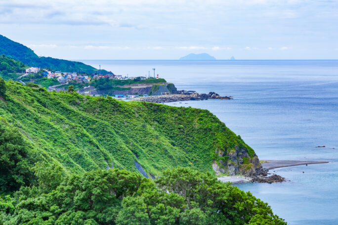 道南・上ノ国・小砂子・日方泊岬灯台と渡島小島（北海道：2026年7月）