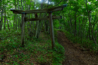 道南・江差・東山・笹山稲荷神社参道(北海道:2026年7月)