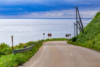 道南・奥尻島・米岡・千畳浜(北海道:2026年7月)