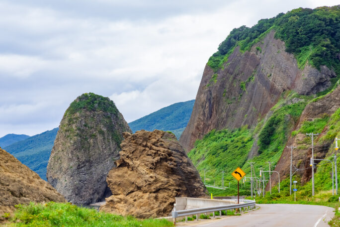 道南・奥尻島・湯浜・ホヤ石（北海道：2026年7月）