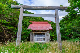 道南・奥尻島・湯浜・神威脇少彦名神社(北海道:2026年7月)