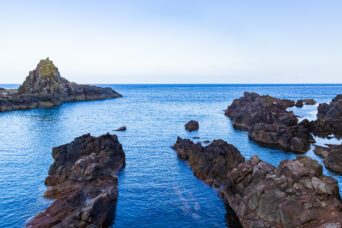 道南・奥尻島・湯浜・屏風立岩(北海道:2026年7月)