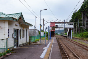 道南いさりび鉄道・道南いさりび鉄道線・泉沢駅(北海道:2026年7月)